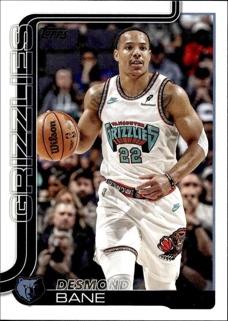 2025-26 Topps Desmond Bane #185 trading card