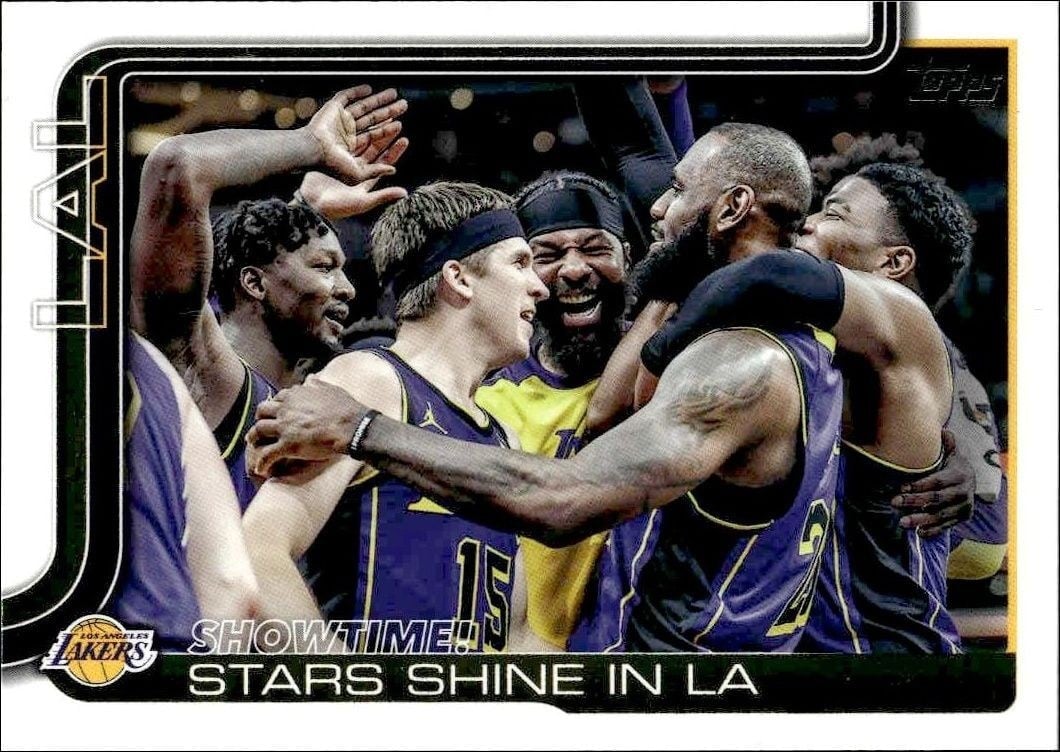 2025-26 Topps Stars Shine In La #293 trading card