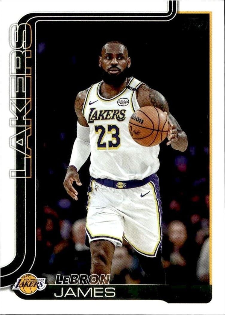 2025-26 Topps LeBron James #150 trading card