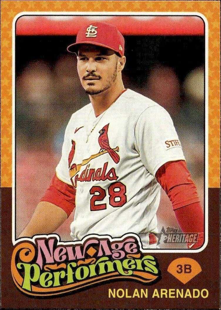 2024 Topps Heritage Nolan Arenado #NAP-20 trading card