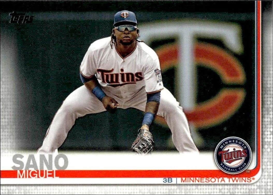 2019 Topps Series 1 Miguel Sano #116 trading card