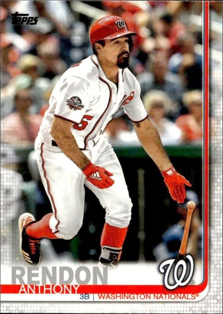 2019 Topps Series 1 Anthony Rendon #242 trading card
