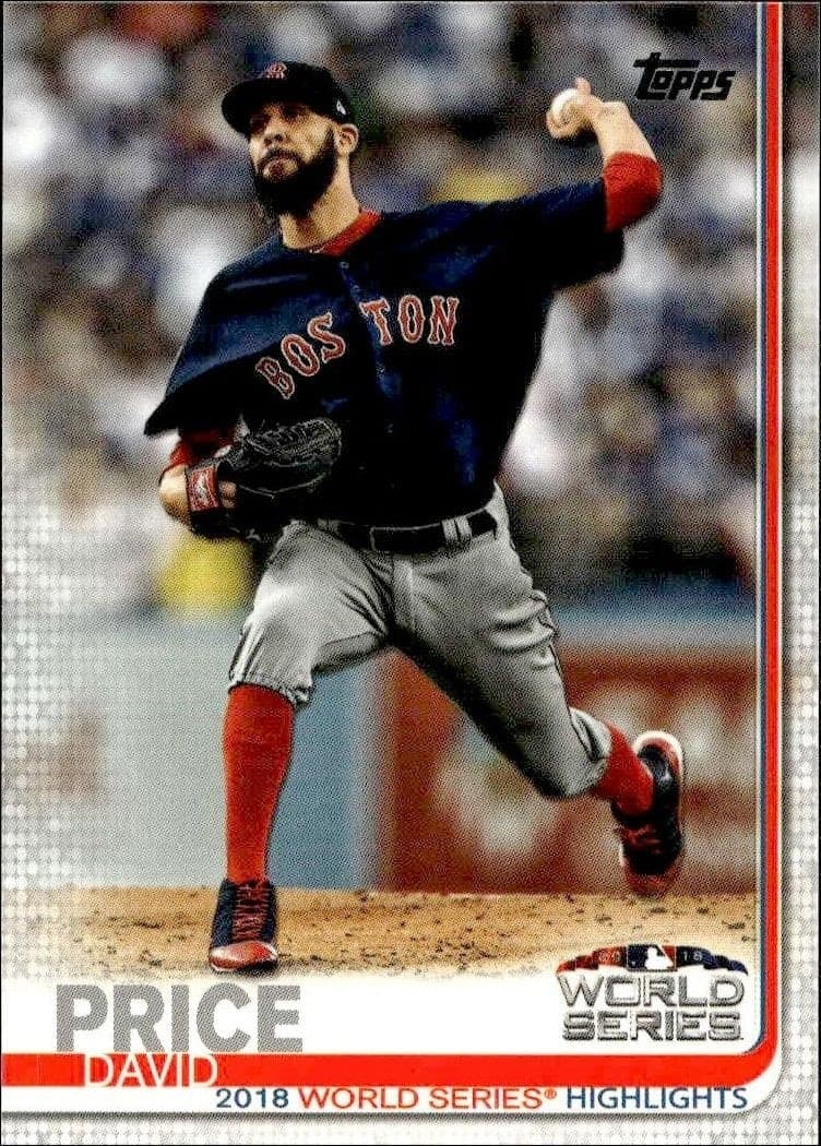 2019 Topps Series 1 David Price #314 trading card