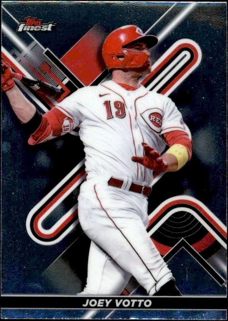 2022 Topps Finest Joey Votto #46 trading card