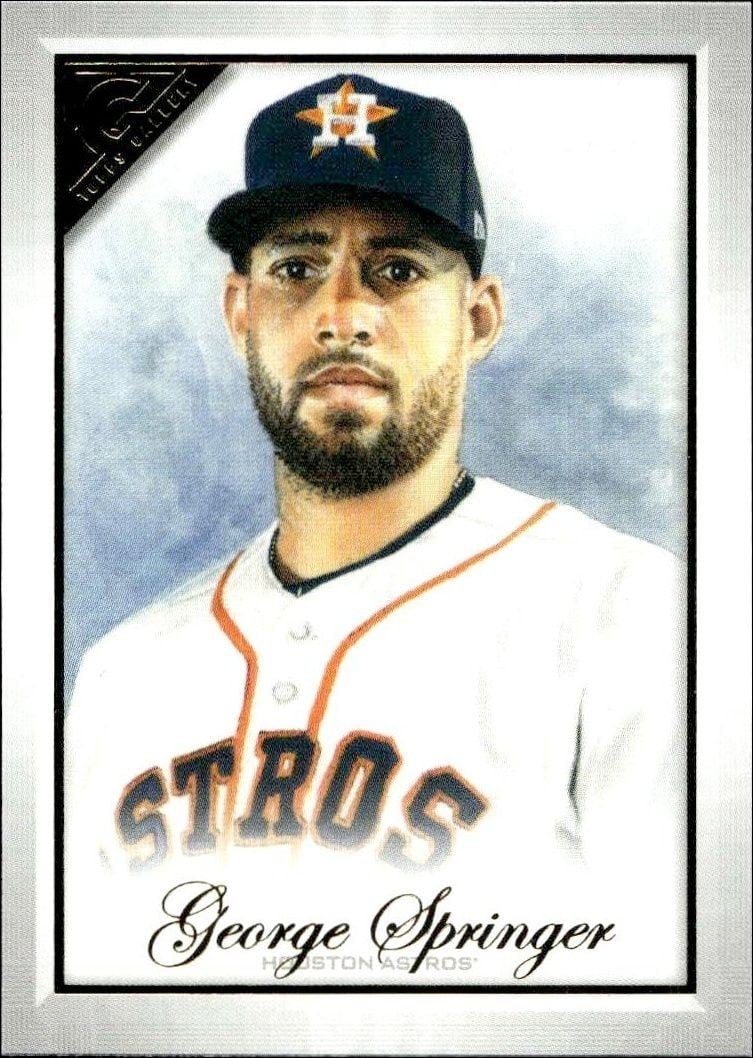 2019 Topps Gallery George Springer #9 trading card