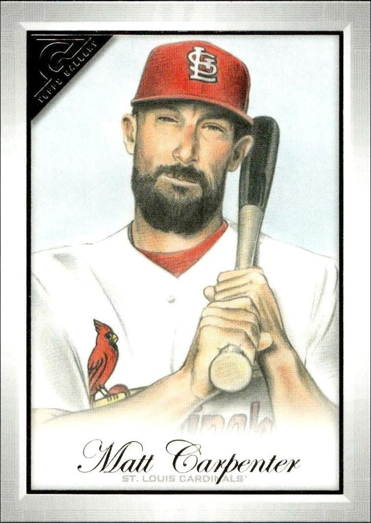 2019 Topps Gallery Matt Carpenter #88 trading card