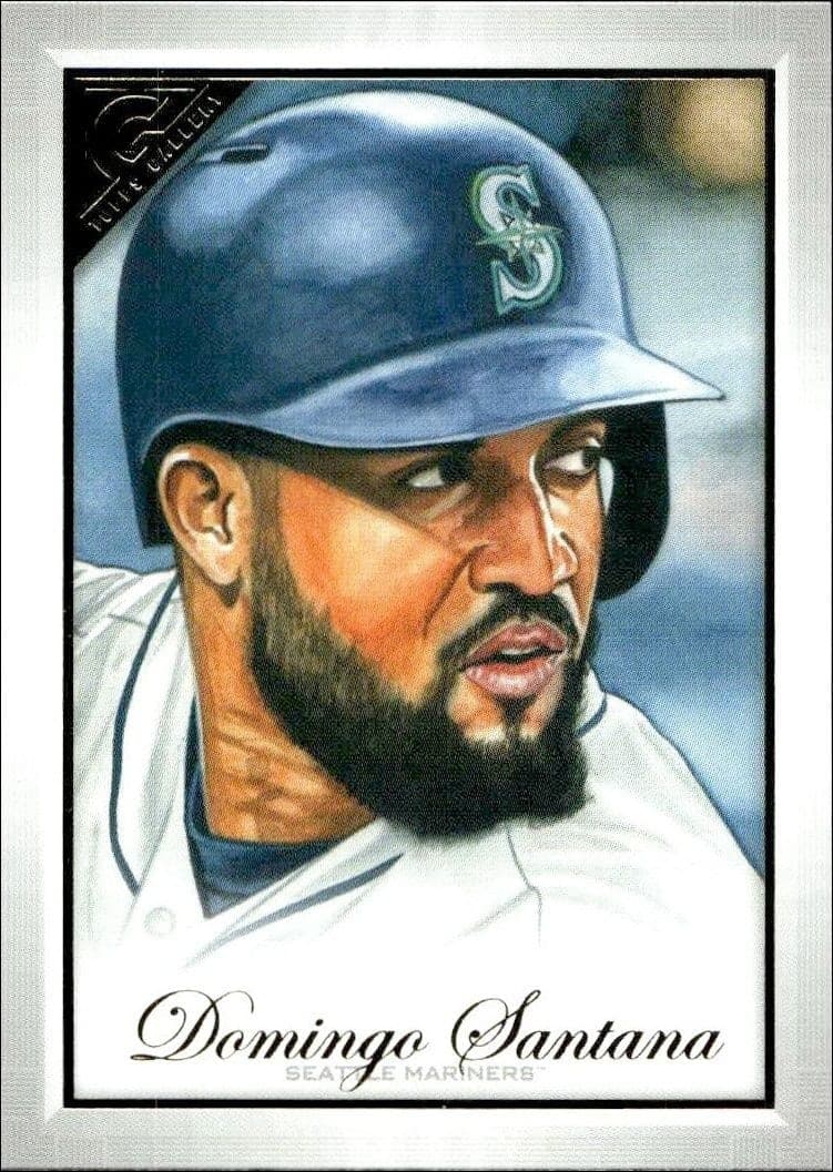 2019 Topps Gallery Domingo Santana #113 trading card