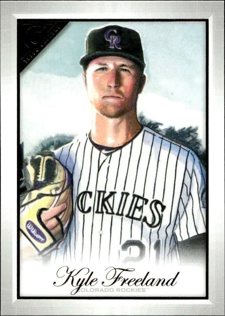 2019 Topps Gallery Kyle Freeland #79 trading card