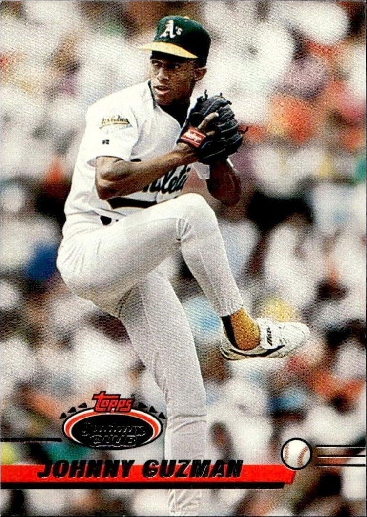 1993 Topps Stadium Club Johnny Guzman #284 trading card