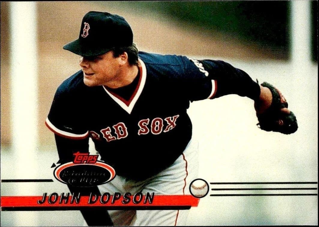 1993 Topps Stadium Club John Dopson #41 trading card