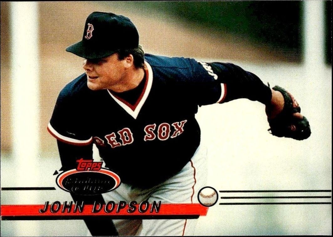 1993 Topps Stadium Club John Dopson #41 trading card