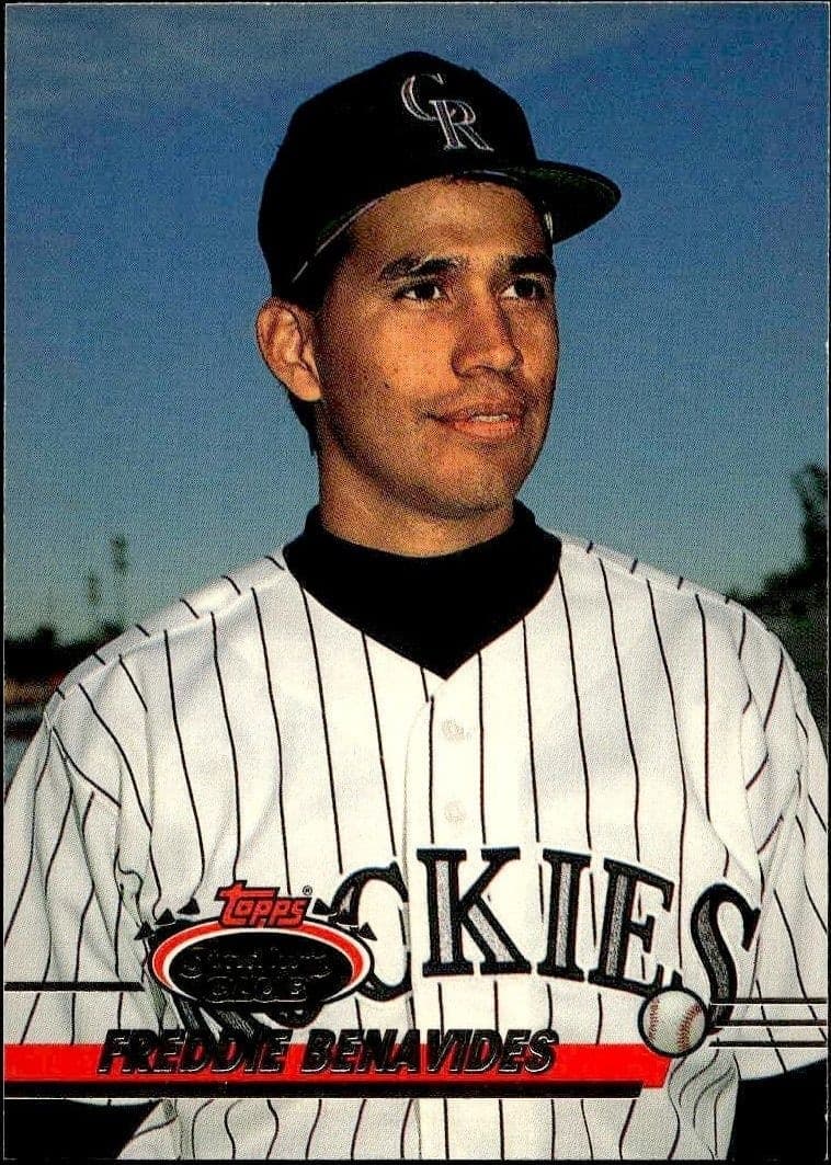 1993 Topps Stadium Club Freddie Benavides #456 trading card