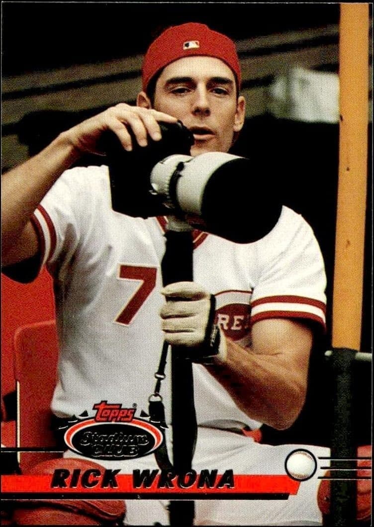 1993 Topps Stadium Club Rick Wrona #64 trading card