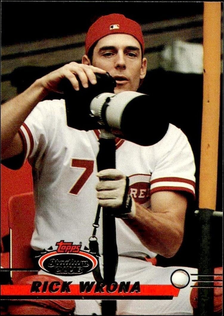 1993 Topps Stadium Club Rick Wrona #64 trading card