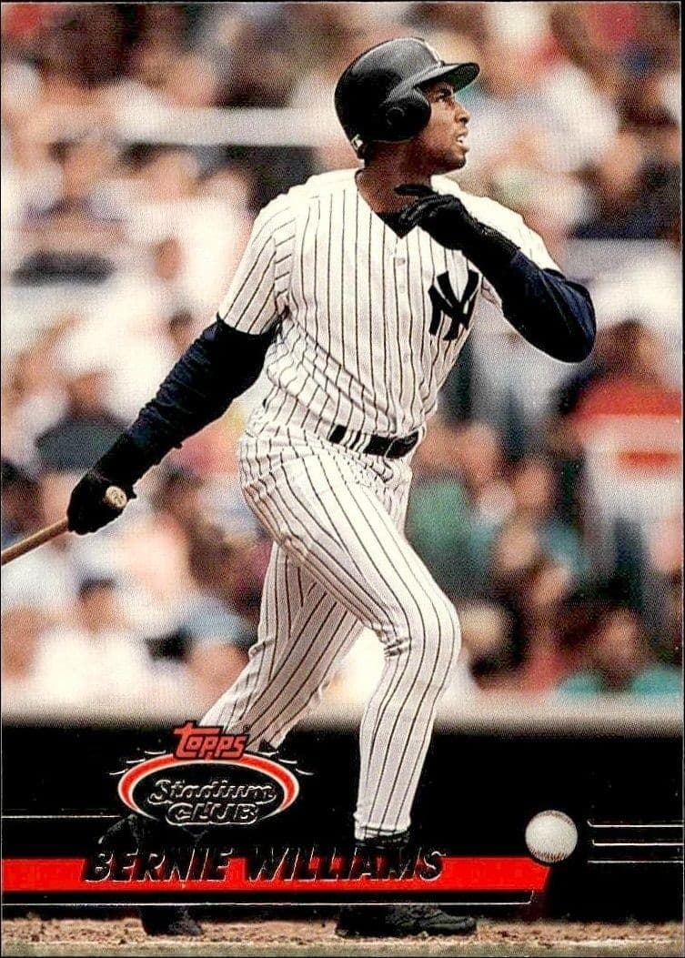 1993 Topps Stadium Club Bernie Williams #364 trading card
