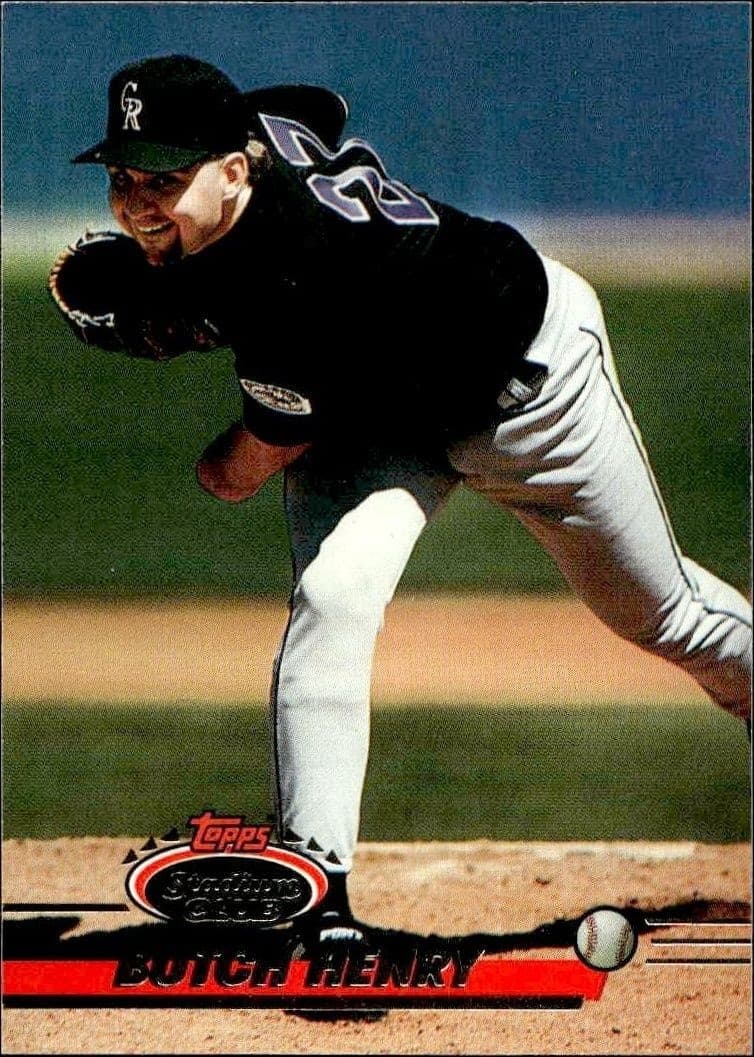 1993 Topps Stadium Club Butch Henry #311 trading card