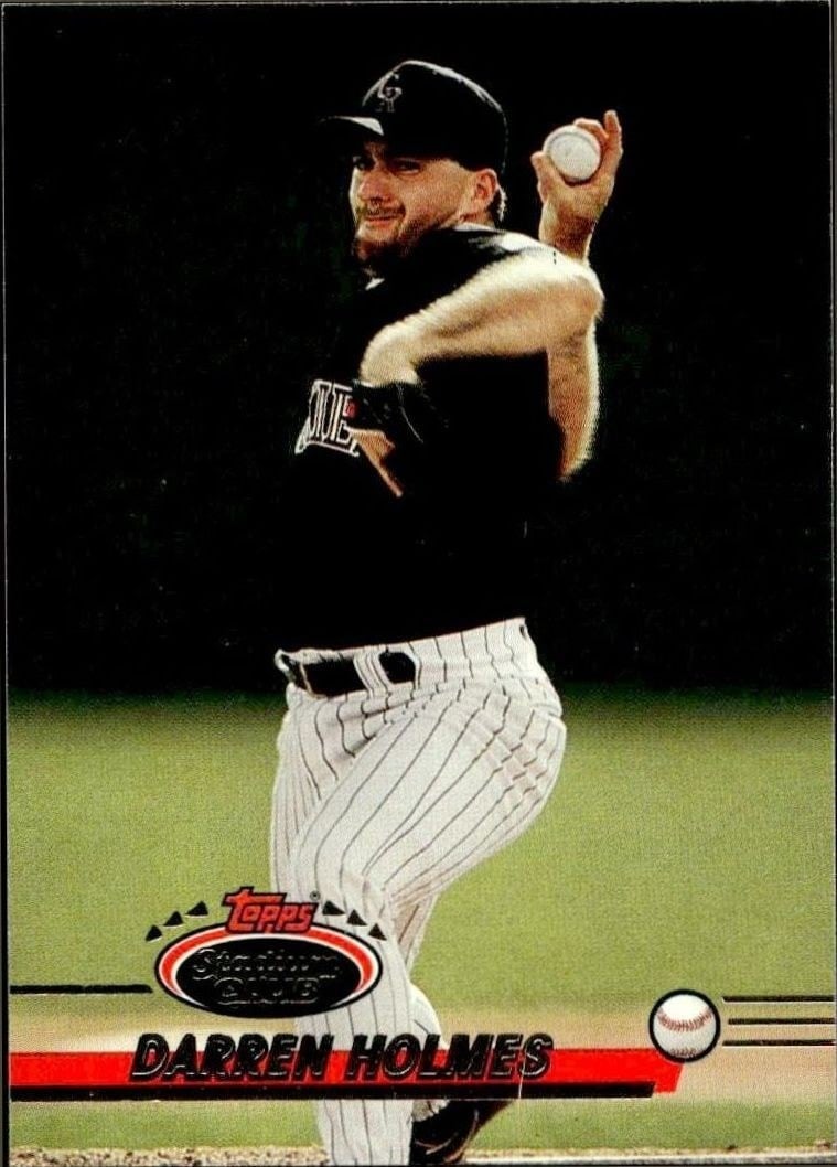1993 Topps Stadium Club Darren Holmes #506 trading card