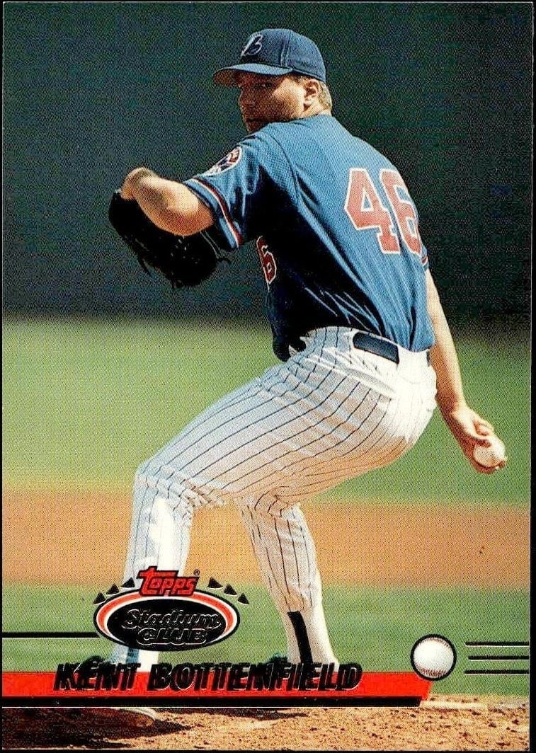 1993 Topps Stadium Club Kent Bottenfield #101 trading card