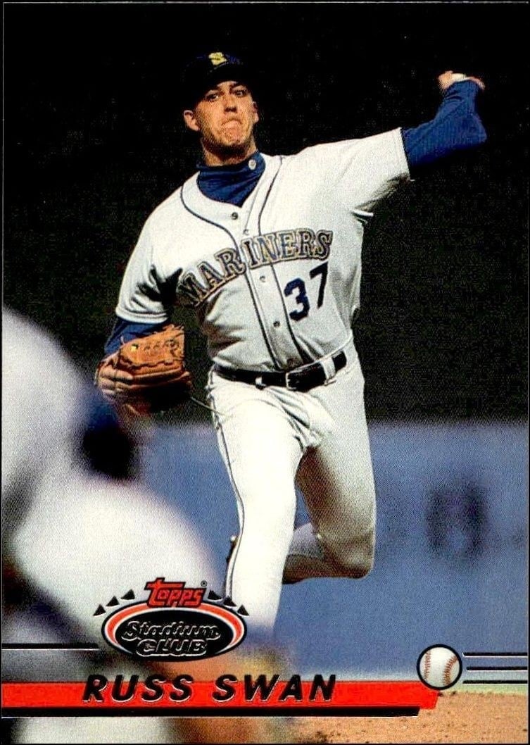 1993 Topps Stadium Club Russ Swan #179 trading card