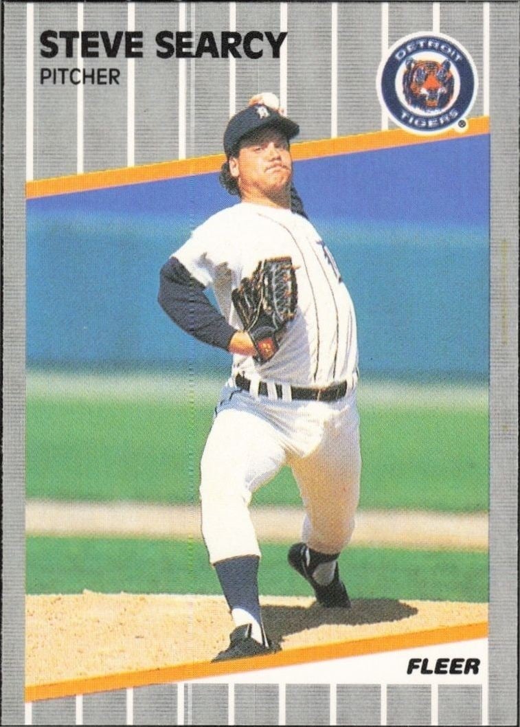 1989 Fleer Steve Searcy #145 trading card