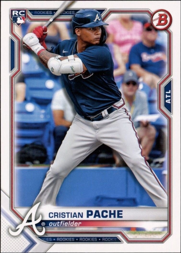 2021 Bowman Cristian Pache #36 trading card