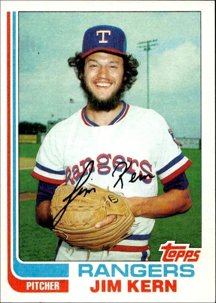 1982 Topps Jim Kern #463 trading card