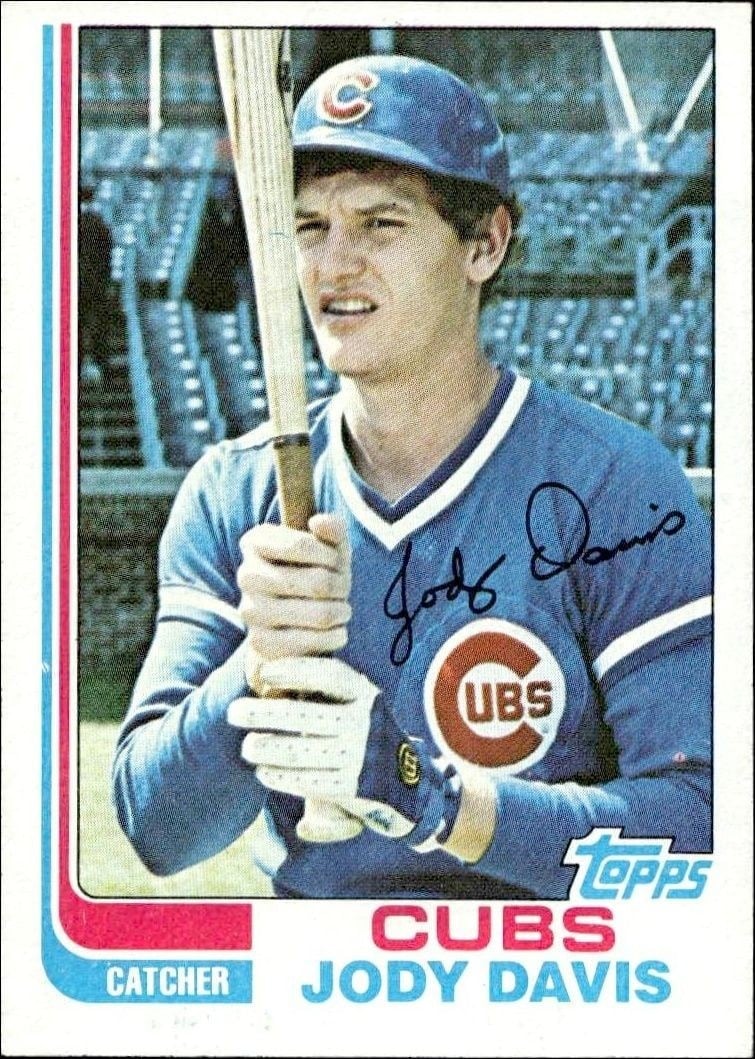 1982 Topps Jody Davis #508 trading card