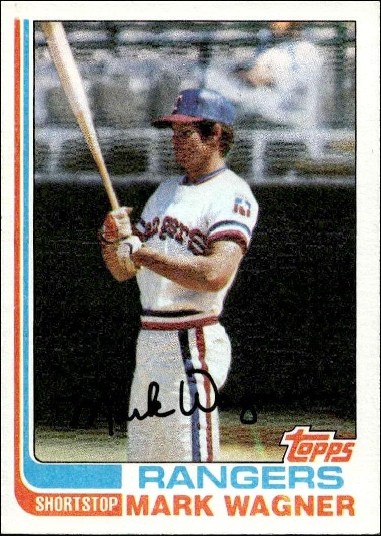 1982 Topps Mark Wagner #443 trading card