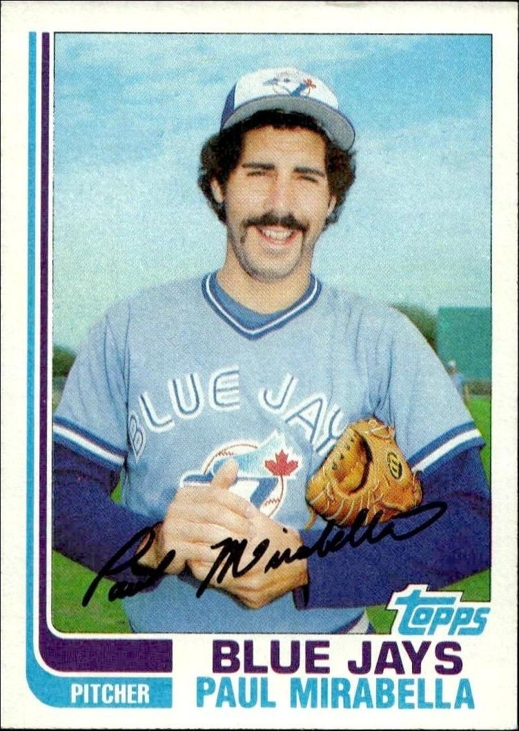 1982 Topps Paul Mirabella #499 trading card