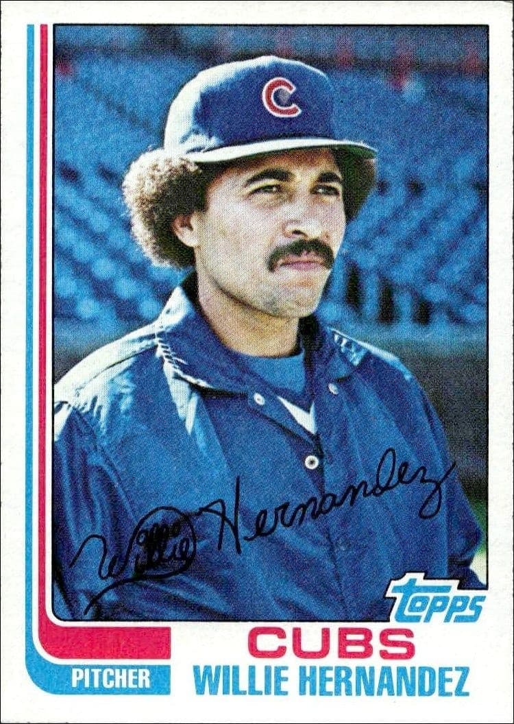 1982 Topps Willie Hernandez #23 trading card