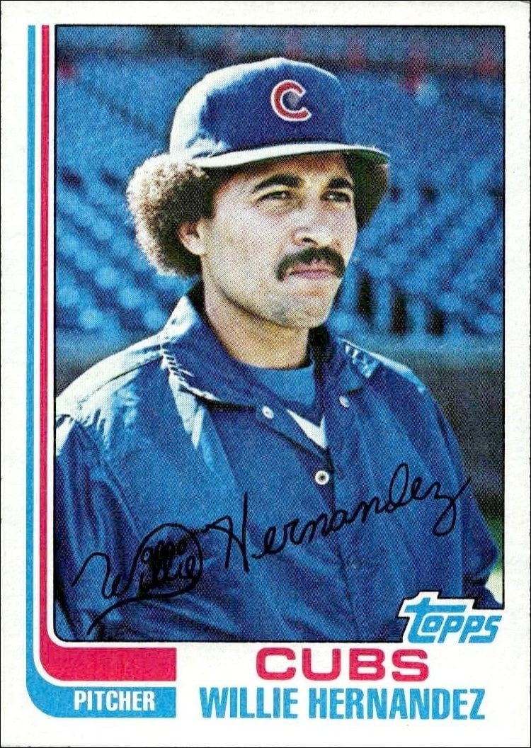 1982 Topps Willie Hernandez #23 trading card