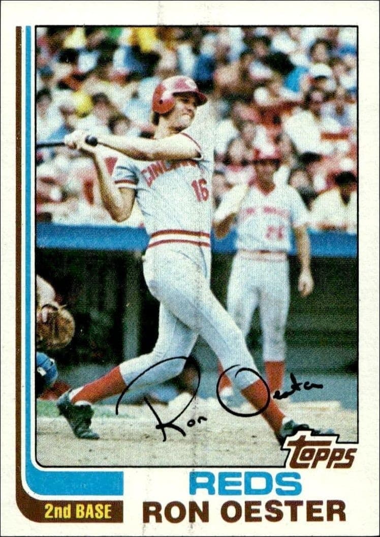 1982 Topps Ron Oester #427 trading card