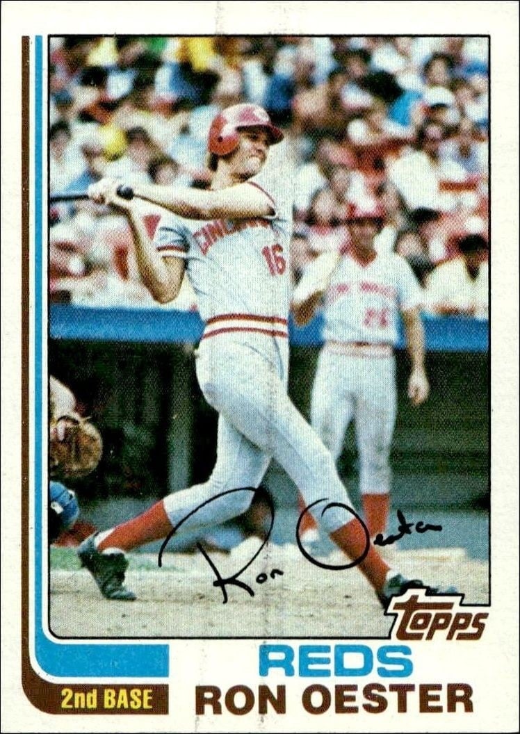 1982 Topps Ron Oester #427 trading card