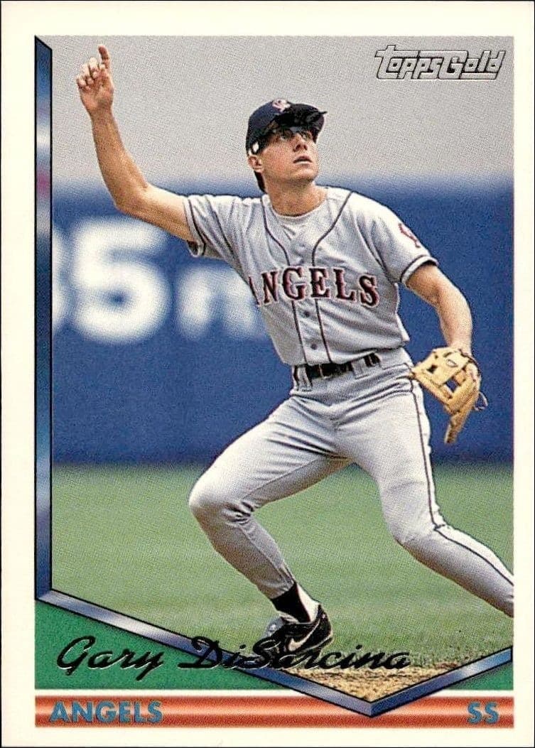 1994 Topps Gold Gary DiSarcina #351 trading card