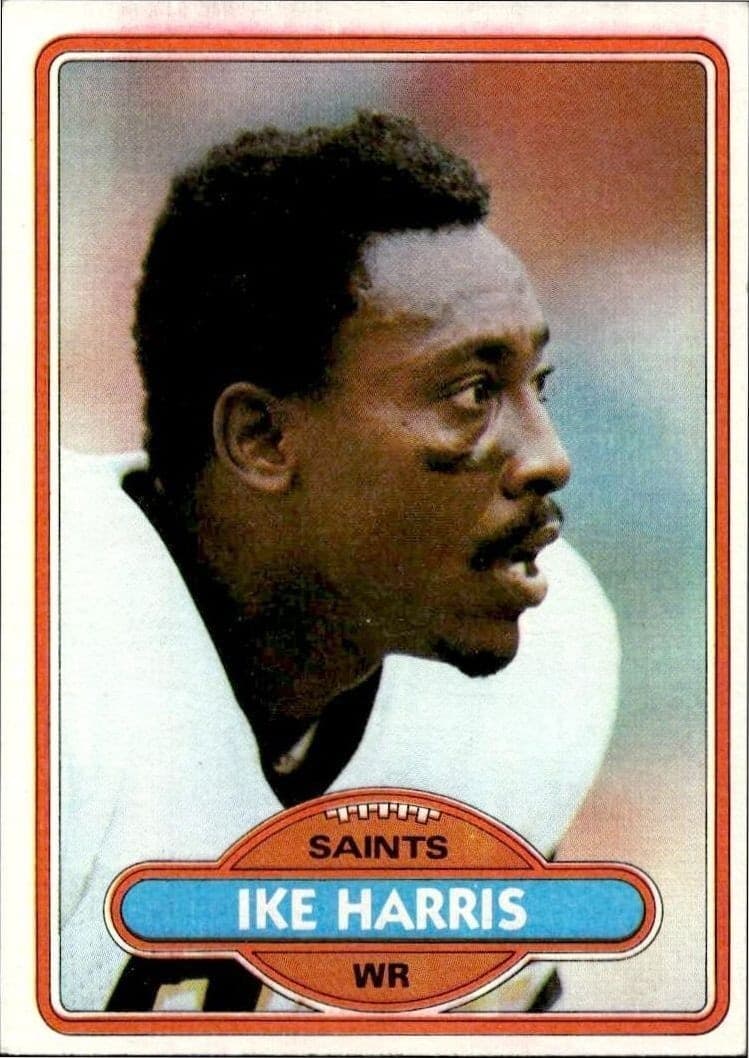1980 Topps Ike Harris #137 trading card