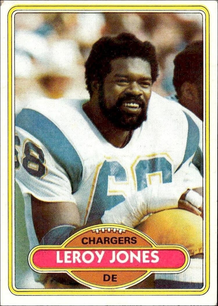 1980 Topps Leroy Jones #128 trading card