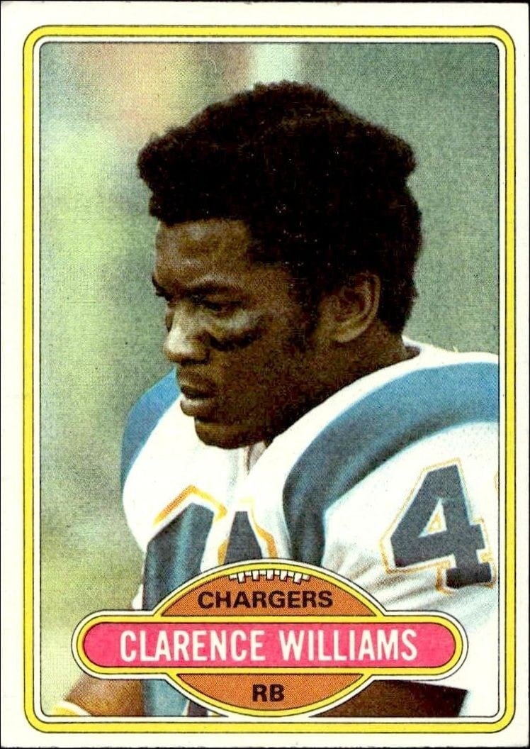 1980 Topps Clarence Williams #237 trading card