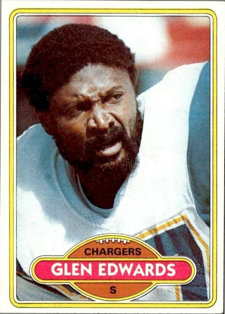 1980 Topps Glen Edwards #88 trading card