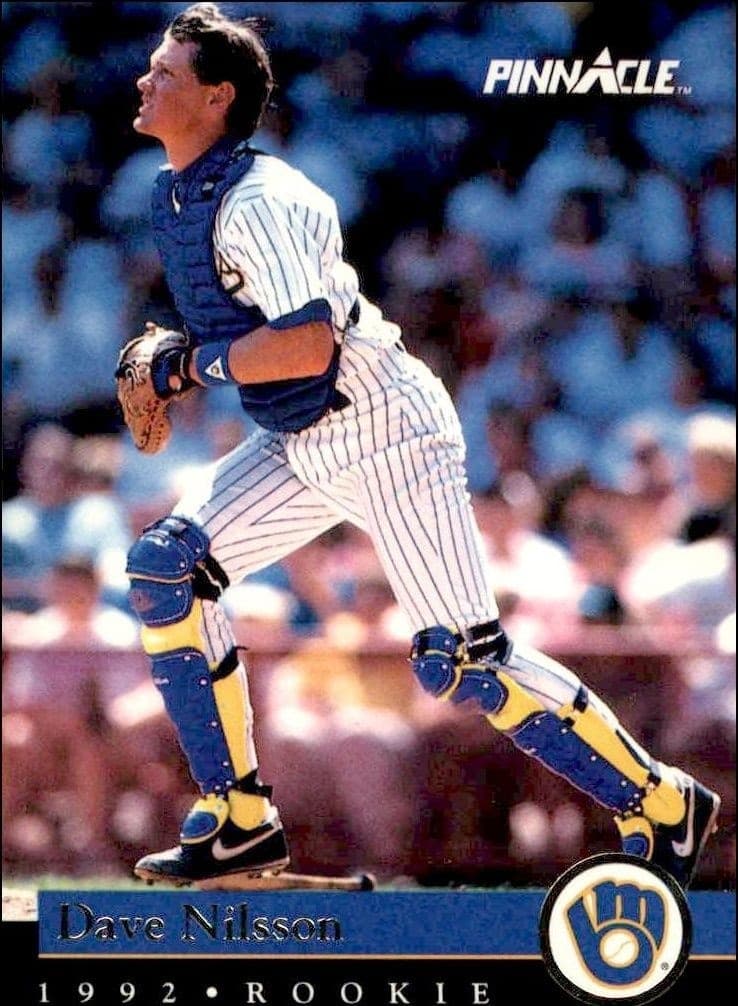 1992 Pinnacle Rookies Dave Nilsson #27 trading card
