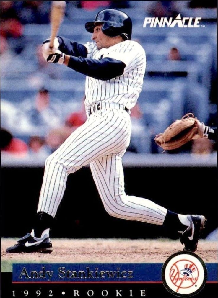 1992 Pinnacle Rookies Andy Stankiewicz #6 trading card