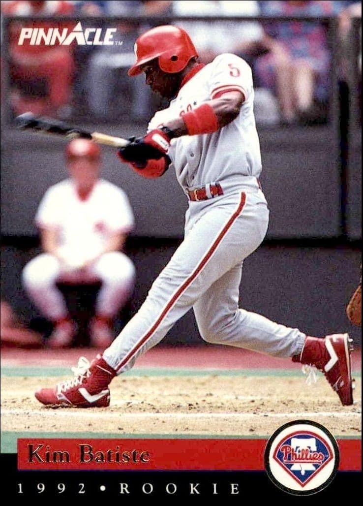 1992 Pinnacle Rookies Kim Batiste #18 trading card