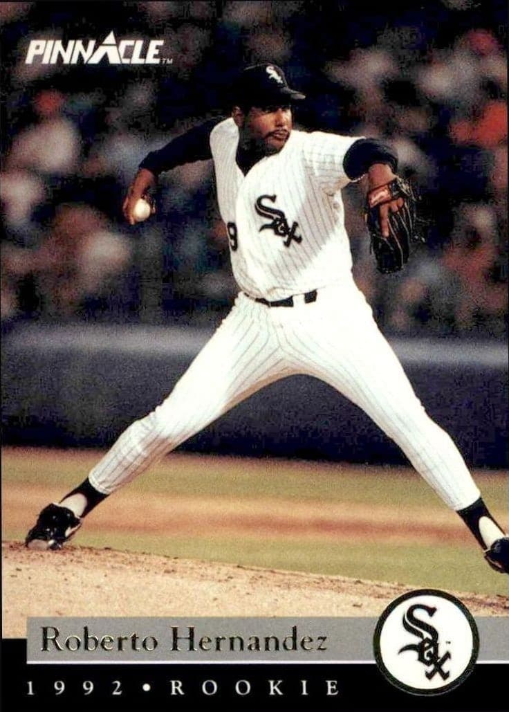 1992 Pinnacle Rookies Roberto Hernandez #9 trading card