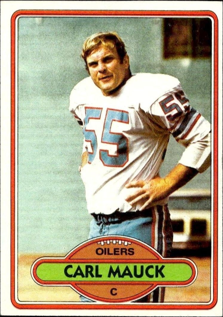 1980 Topps Carl Mauck #446 trading card