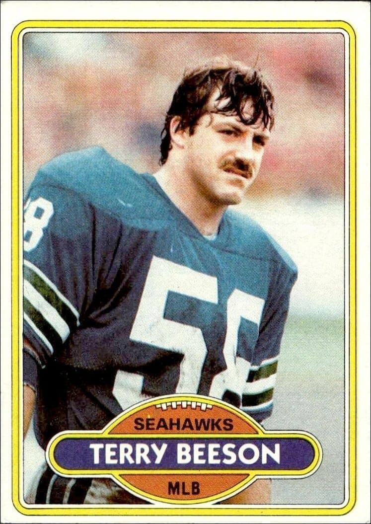 1980 Topps Terry Beeson #428 trading card