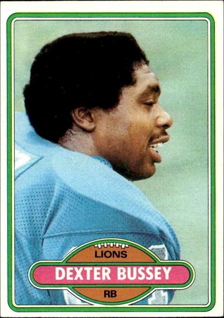 1980 Topps Dexter Bussey #66 trading card