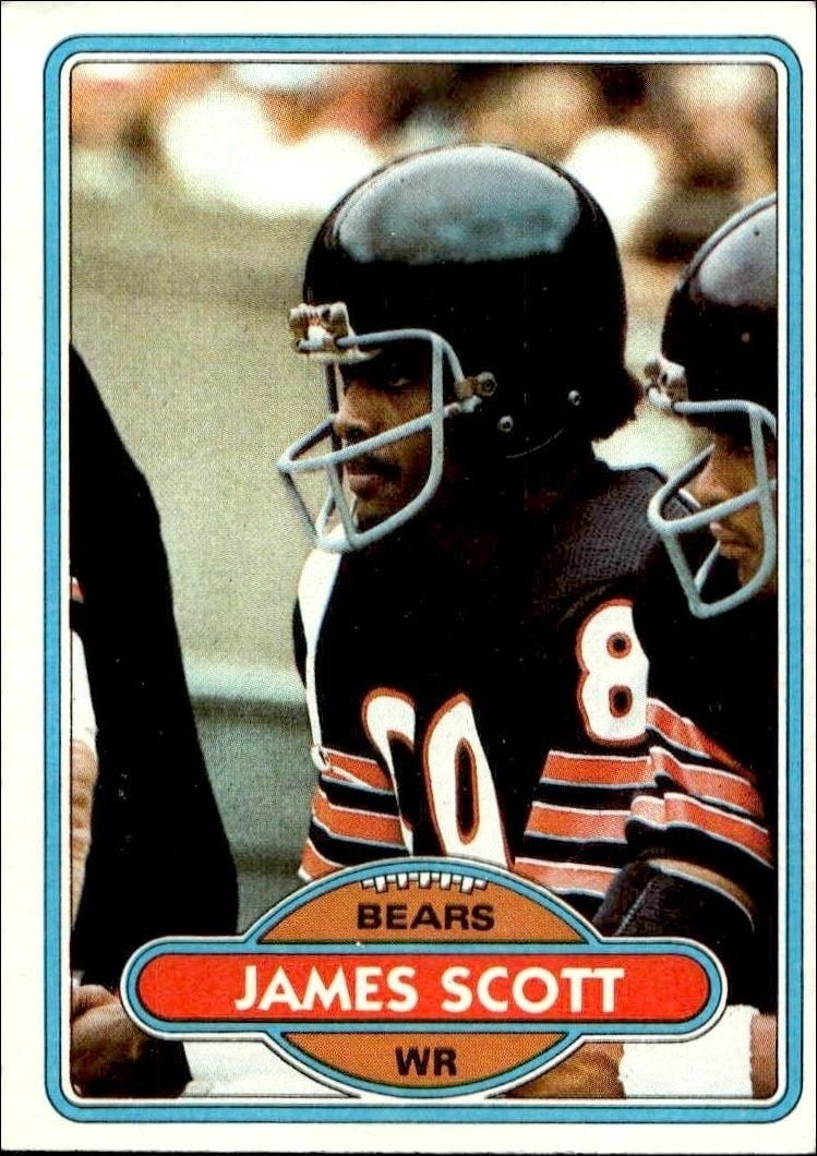 1980 Topps James Scott #442 trading card