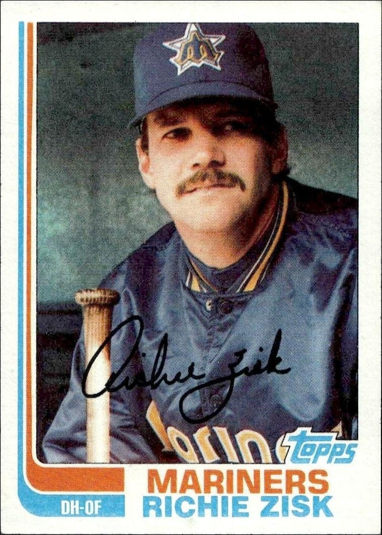1982 Topps Richie Zisk #769 trading card