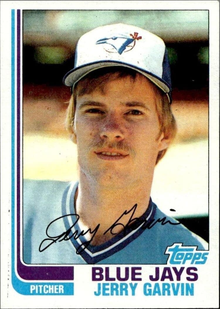 1982 Topps Jerry Garvin #768 trading card