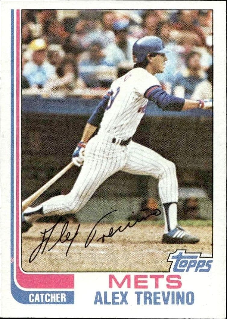 1982 Topps Alex Trevino #368 trading card
