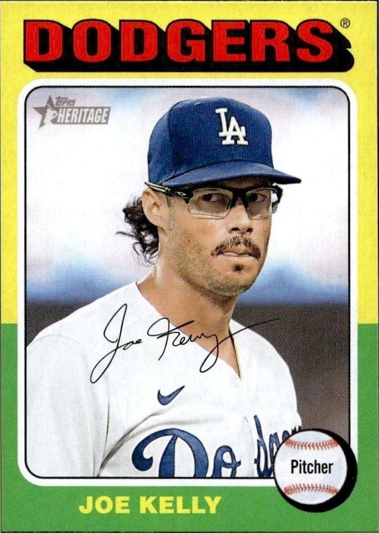2024 Topps Heritage Joe Kelly #333 trading card